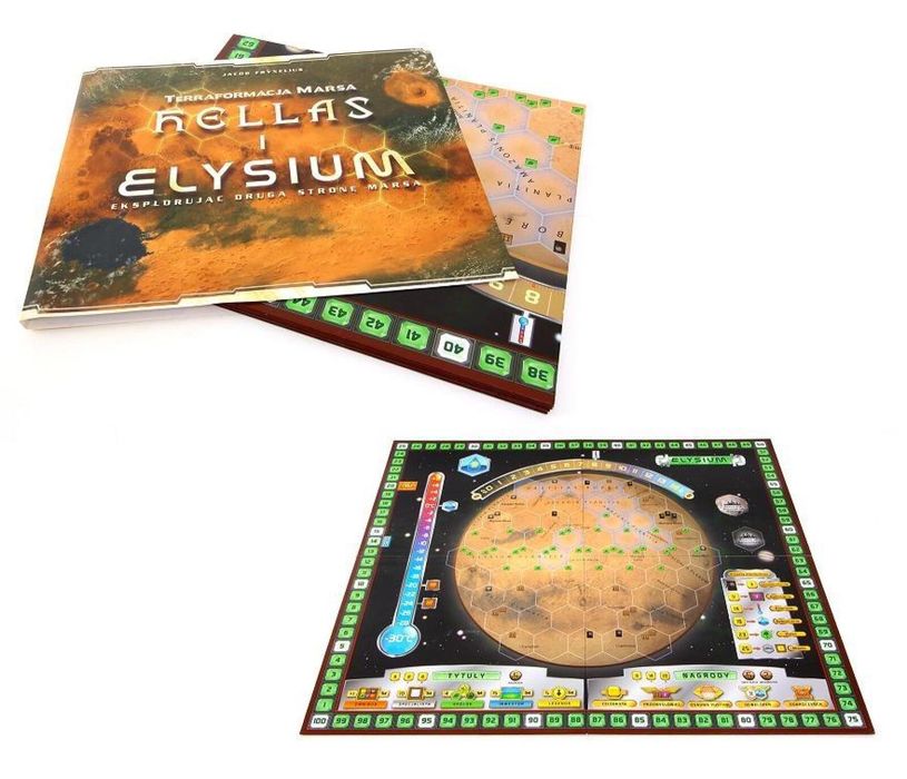 Terraformacja Marsa: Hellas i Elysium REBEL Rebel pudełko,