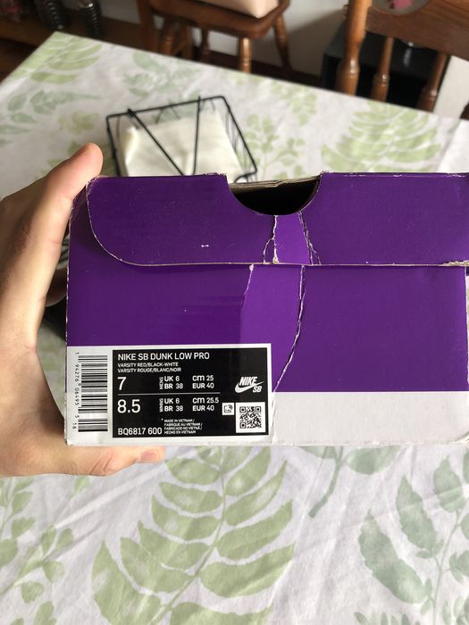 Nike sb dunk low pro chicago j-packing