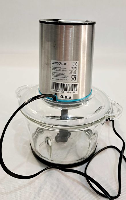 CECOTEC Chopbeat 2000 Delhi Glass Rozdrabniacz, moc 500 W
