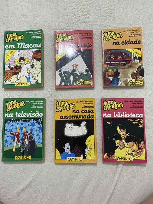 Livros “Uma Aventura”
