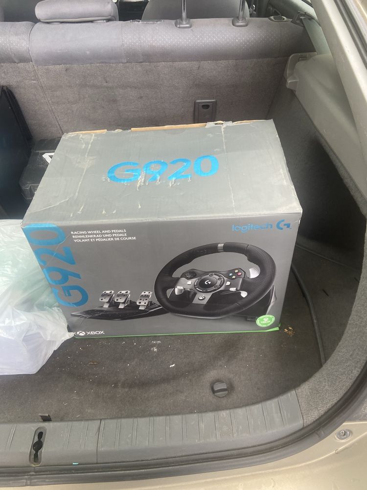 G920 Logitech pedaly + kiera + shifter