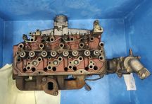 Головка блока цилиндров ГБЦ двигателя мотора Mitsubishi S4Q S4Q2