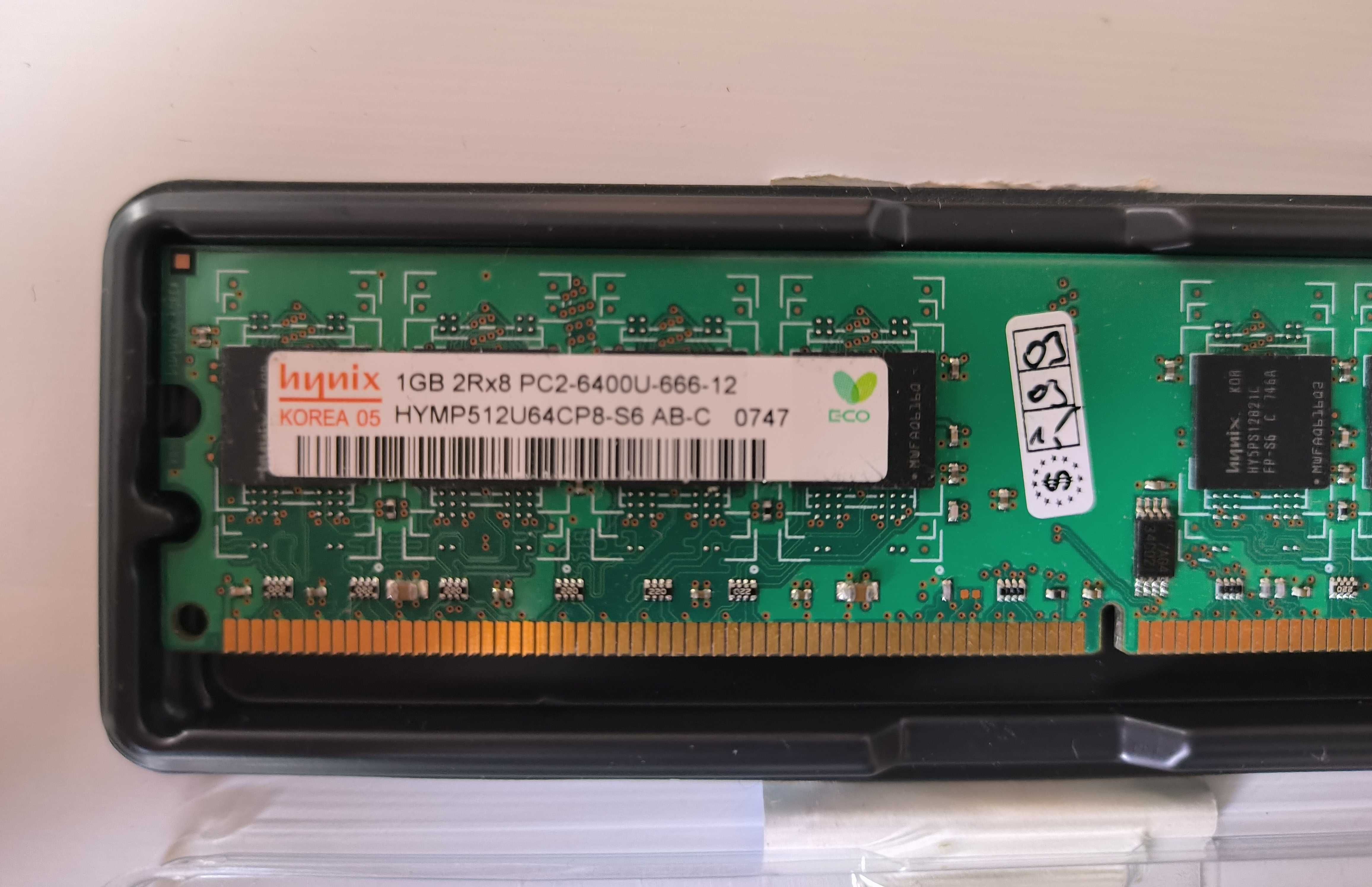 Pamięć DDR 2 1GB 800Mhz PC-6400 Hynix