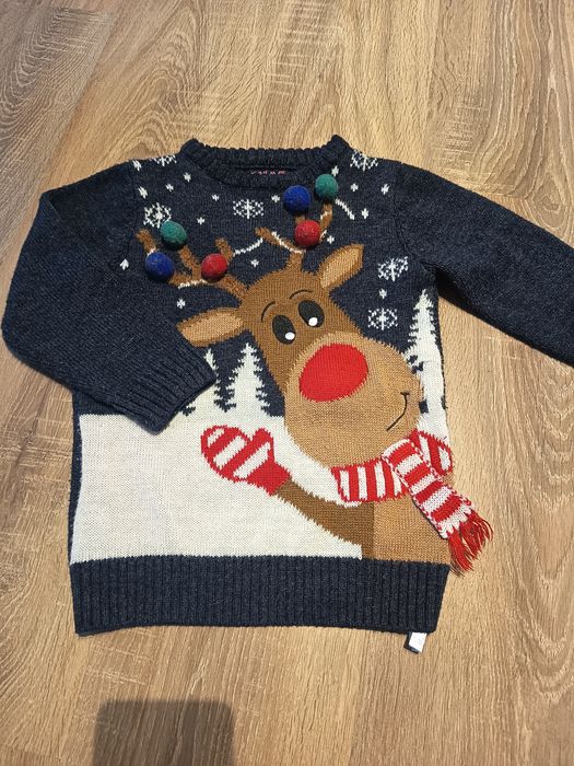 Sweter Mikołaj święta  116