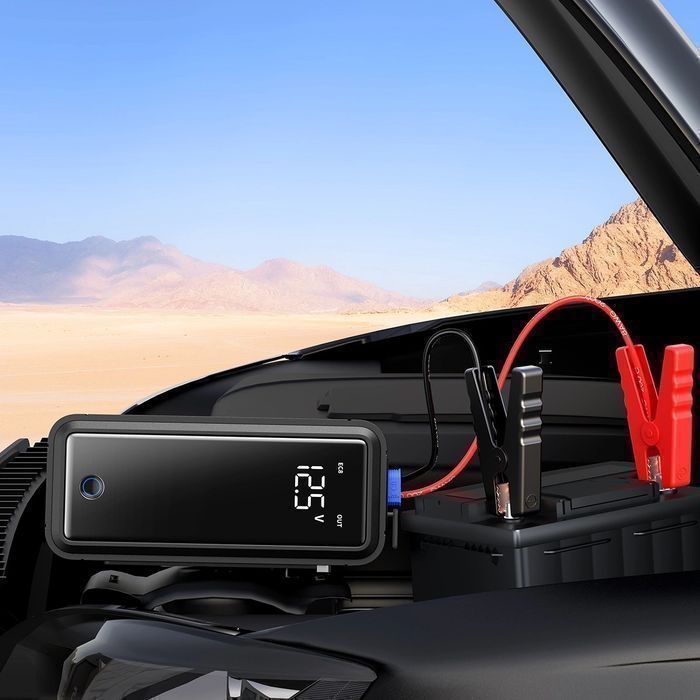Jump starter z superkondensatorem Baseus 3000A 12V USB-C / EC8 / DC