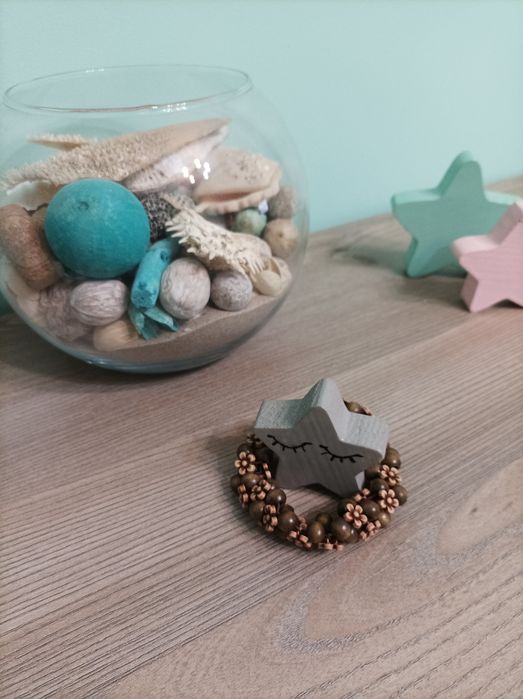 Bransoletka z kwiatami