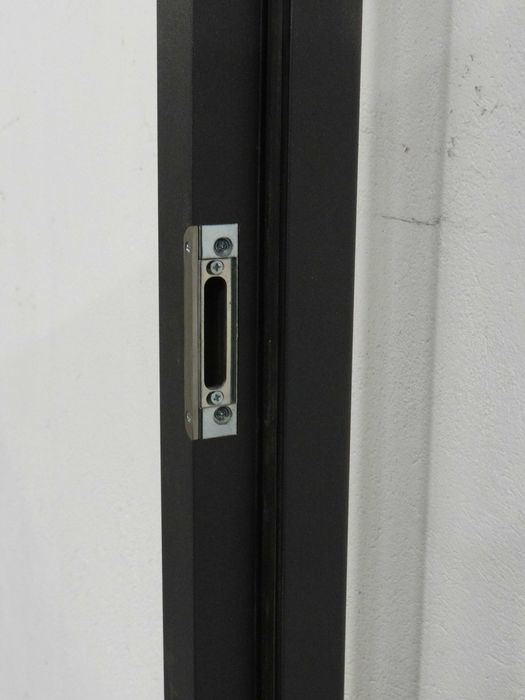 Drzwi zewnętrzne + okucia Ezio 13B 90 P antracyt 1.2W/m²K
