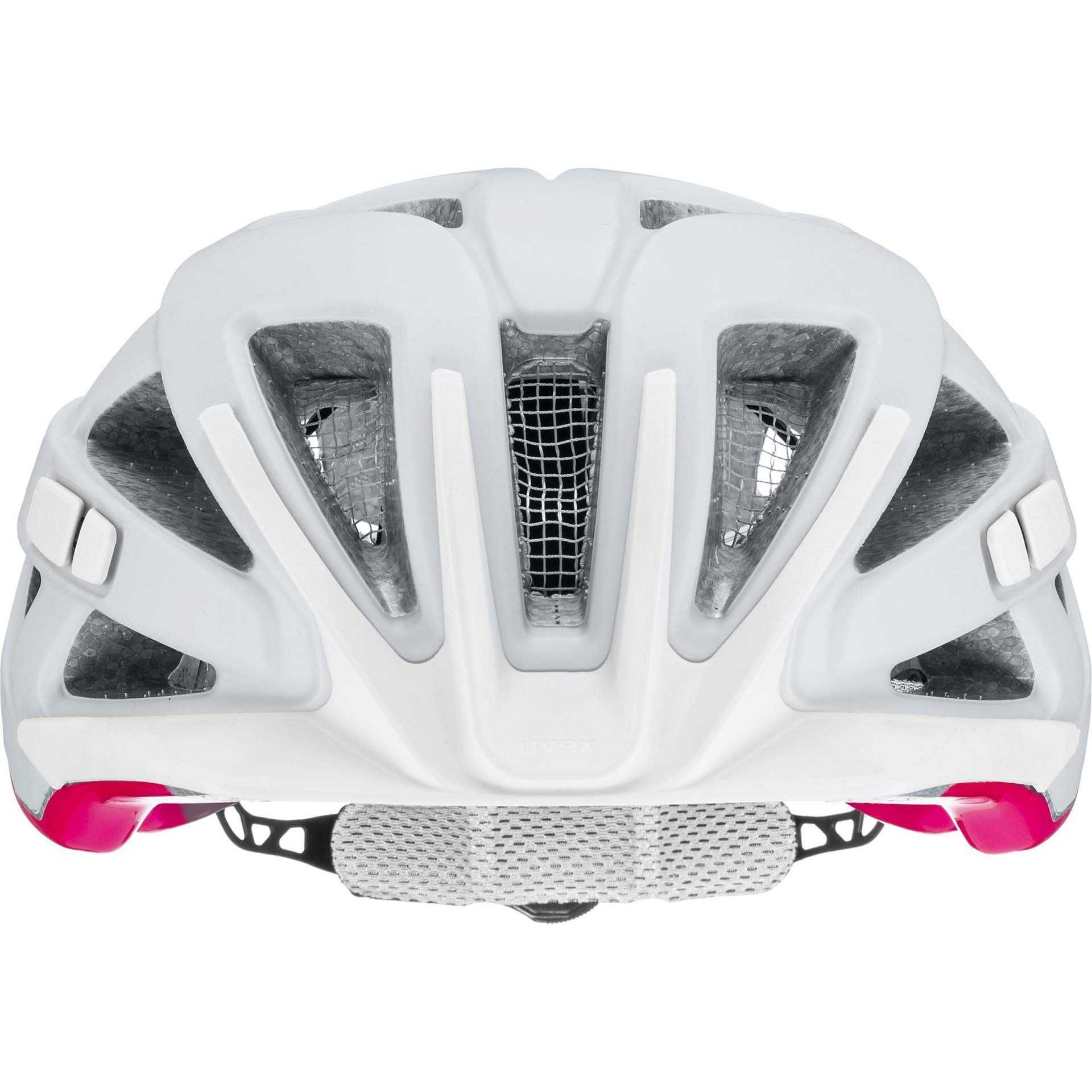 Kask rowerowy UVEX CITY ACTIVE szary/róż rozm 56-60