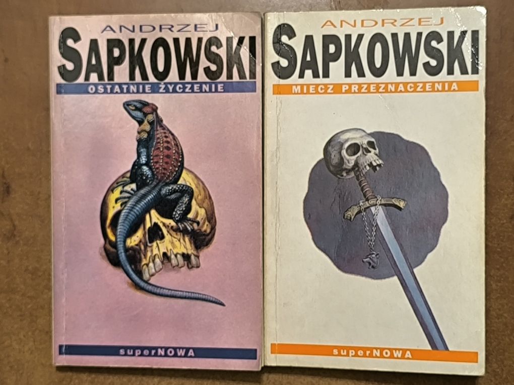 Wiedźmin Sapkowski 8 tomów komplet 1999 r