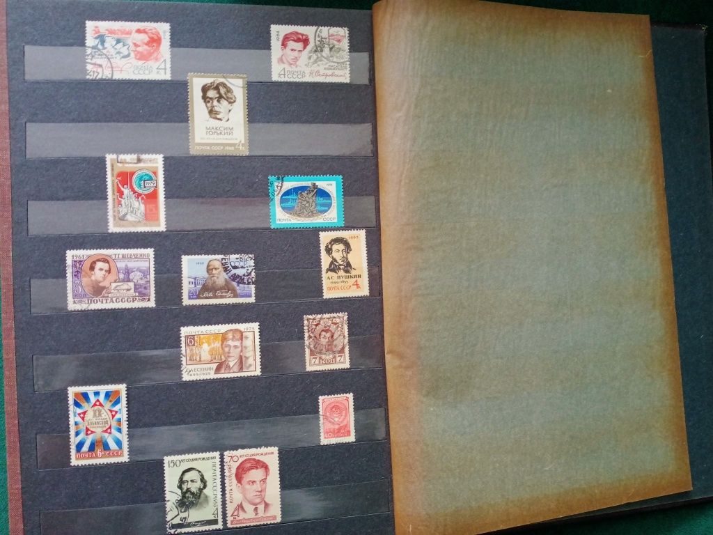 Klaser ze znaczkami CCCP lata 70/80