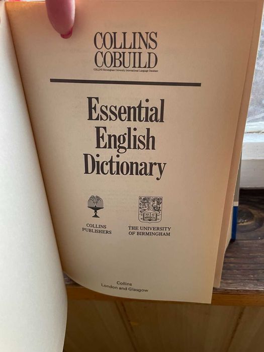 Collins Cobuild Essential English Dictionary