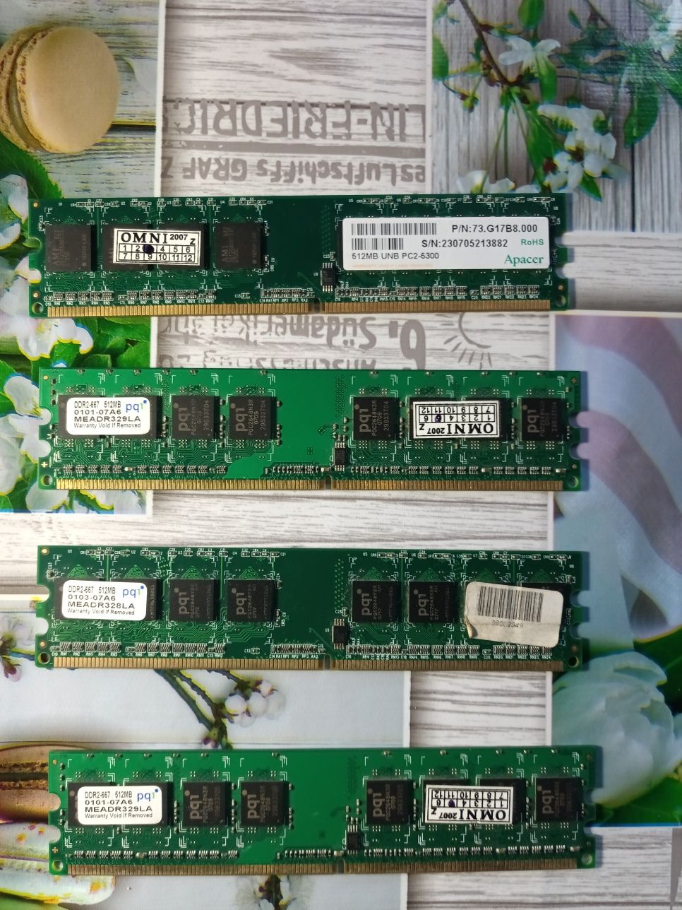 Оперативная память DDR3 8gb 1600 МГц DDR2 2gb 667МГц