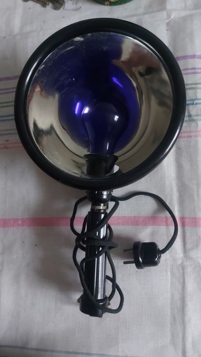 Лампа синя лікувальна рефлектор Мініна