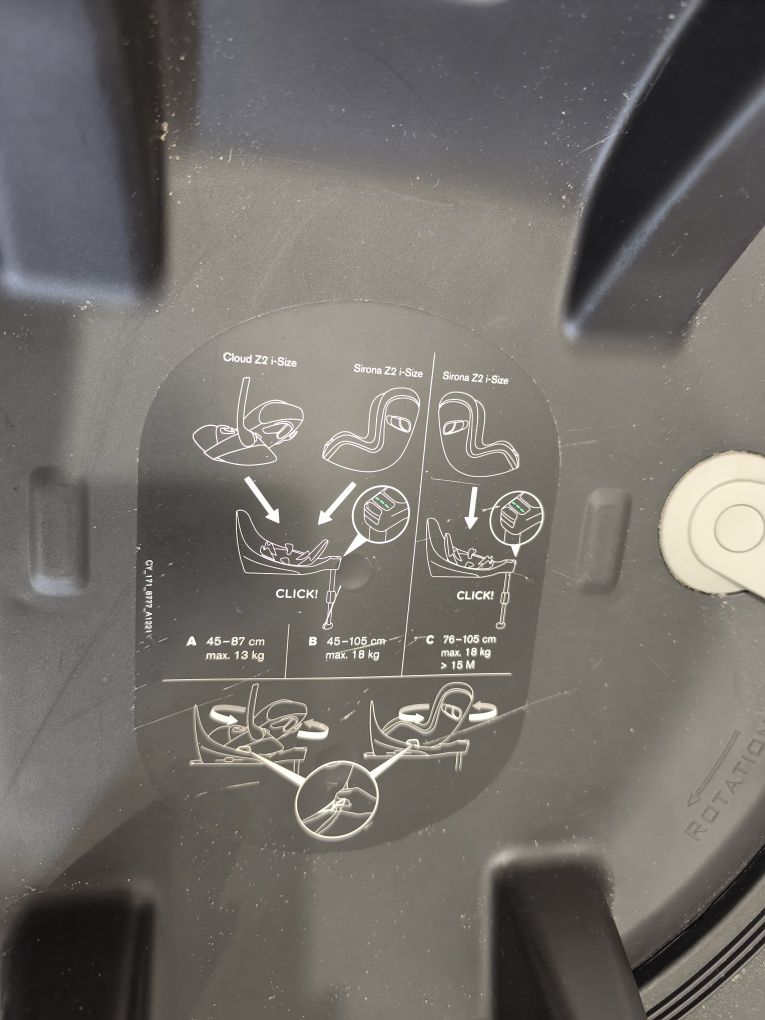 Cybex cloud z2 z bazą 360