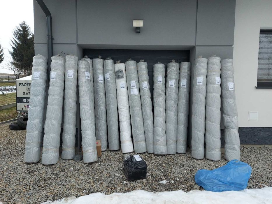 Geowłóknina drogowa 300g, włóknina, mata separacyjna do 6m szerokości.