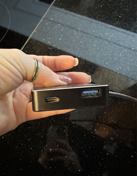 Delock port koncentrator HUB USB 3-portowy 3.1 czytnik SD 64045