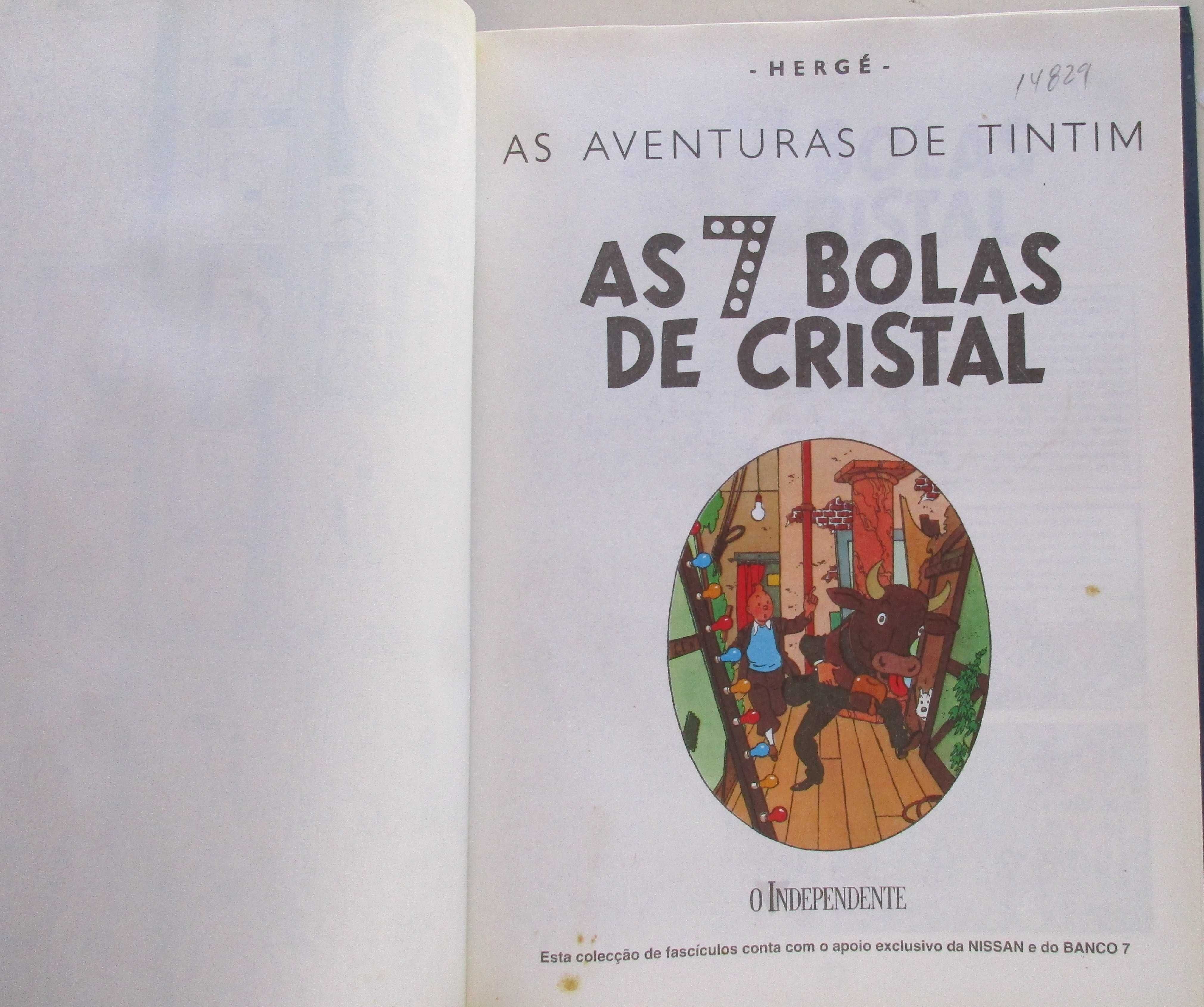TINTIM - - - Edição encadernada - - - - - 4 X Álbuns = 1 Livro