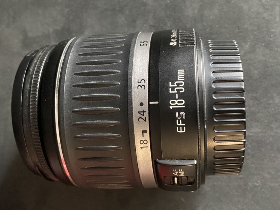 Canon EOS 350D muitos acessorios