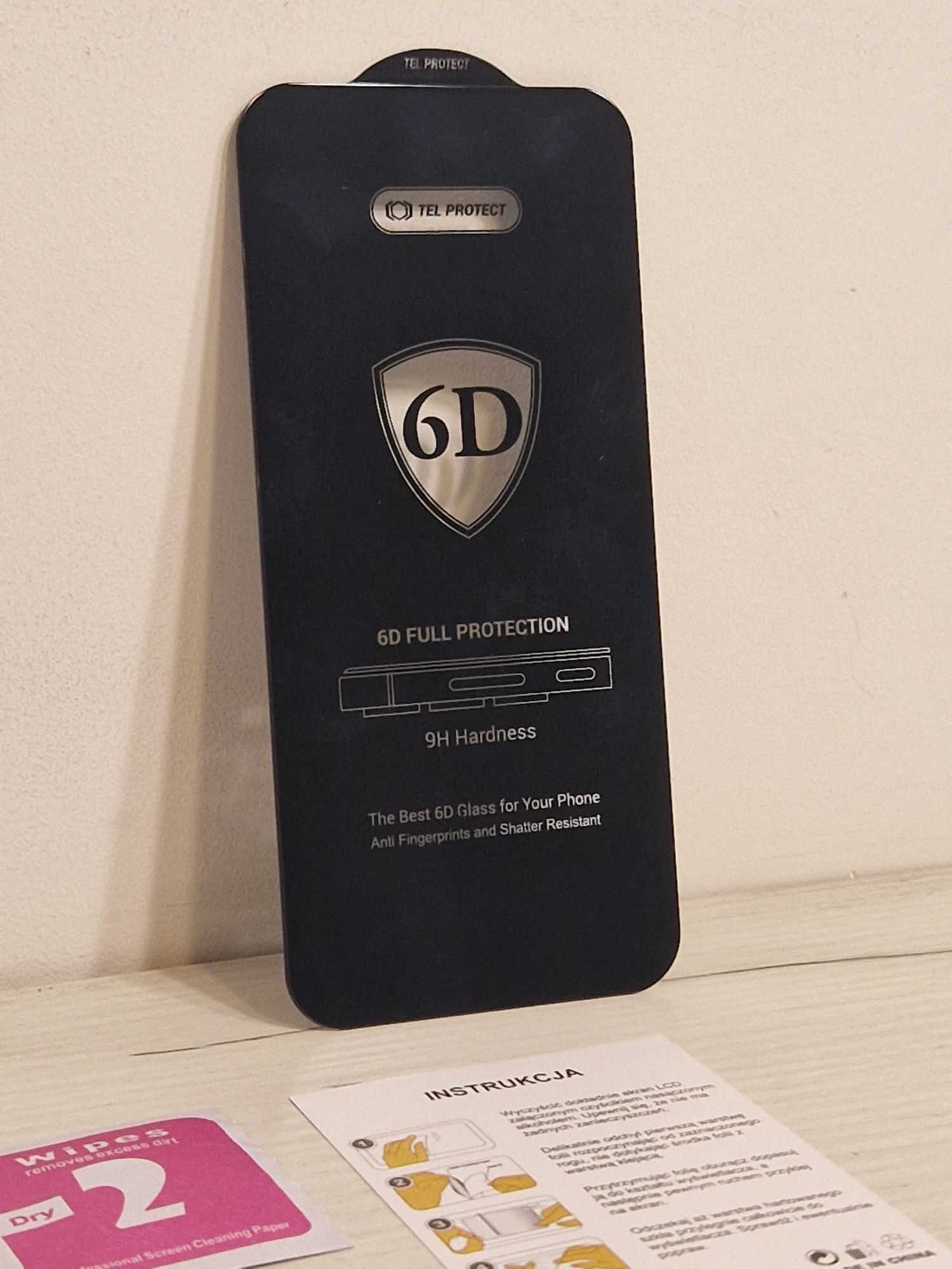 Hartowane szkło Tel Protect Full Glue 6D do GOOGLE PIXEL 9 PRO XL 5G