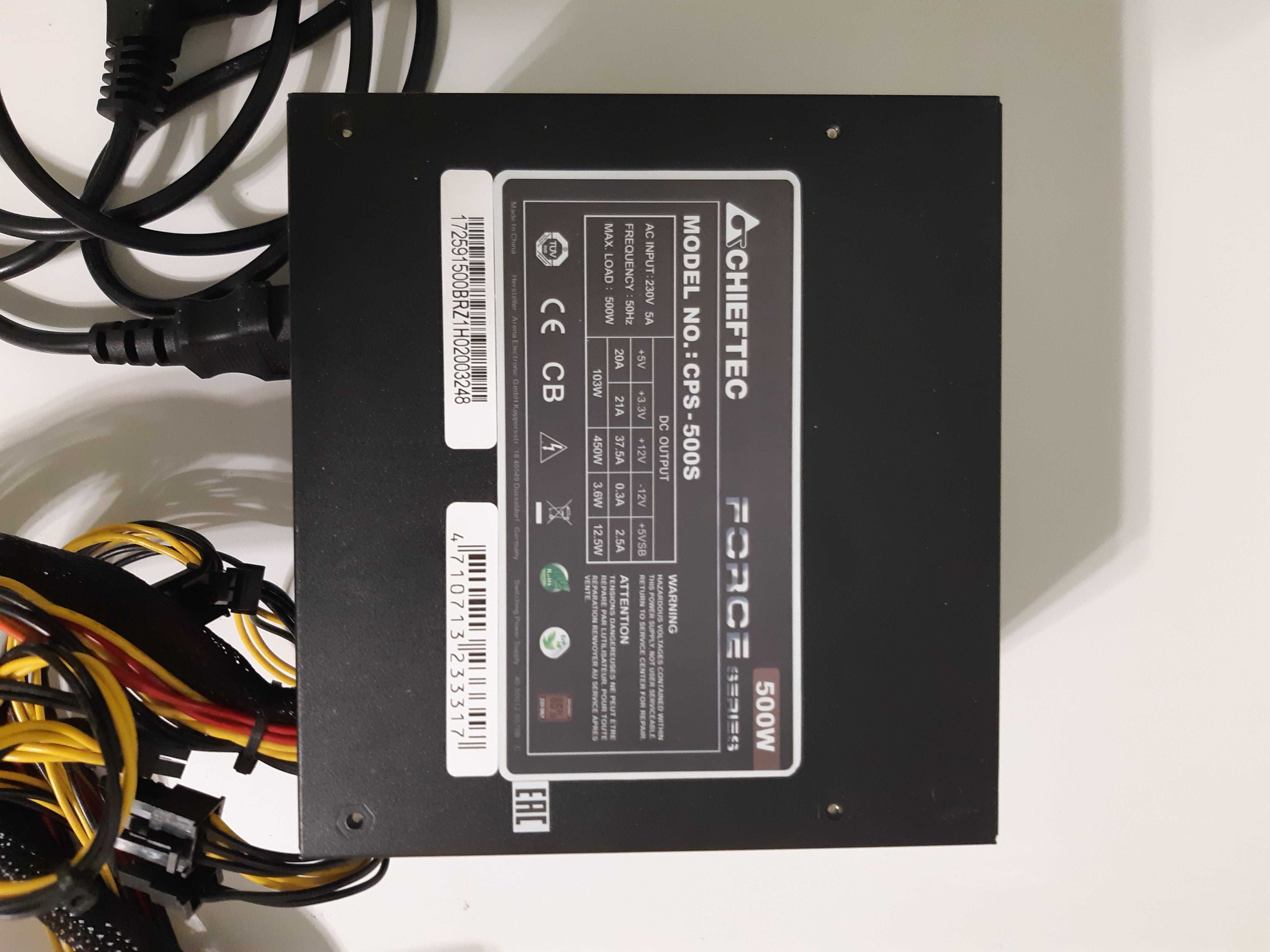 Блок живлення Chieftec Force series CPS-500S