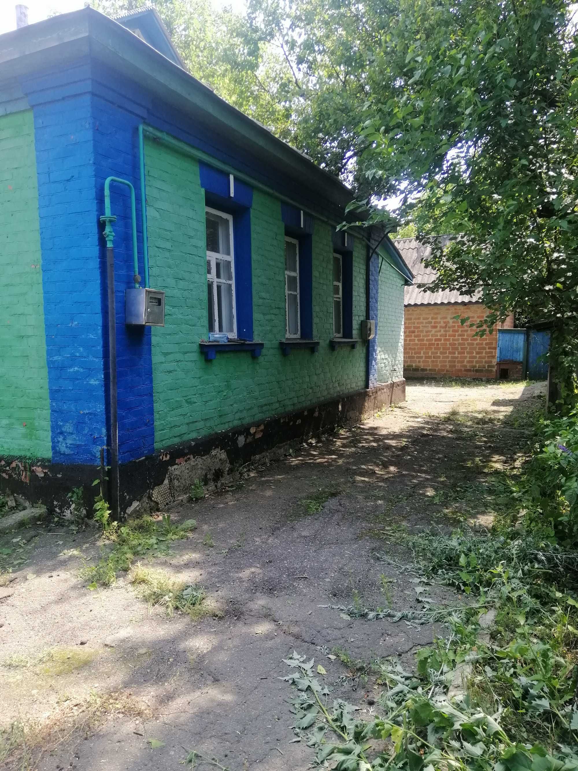 Будинок, гараж, літня кухня.