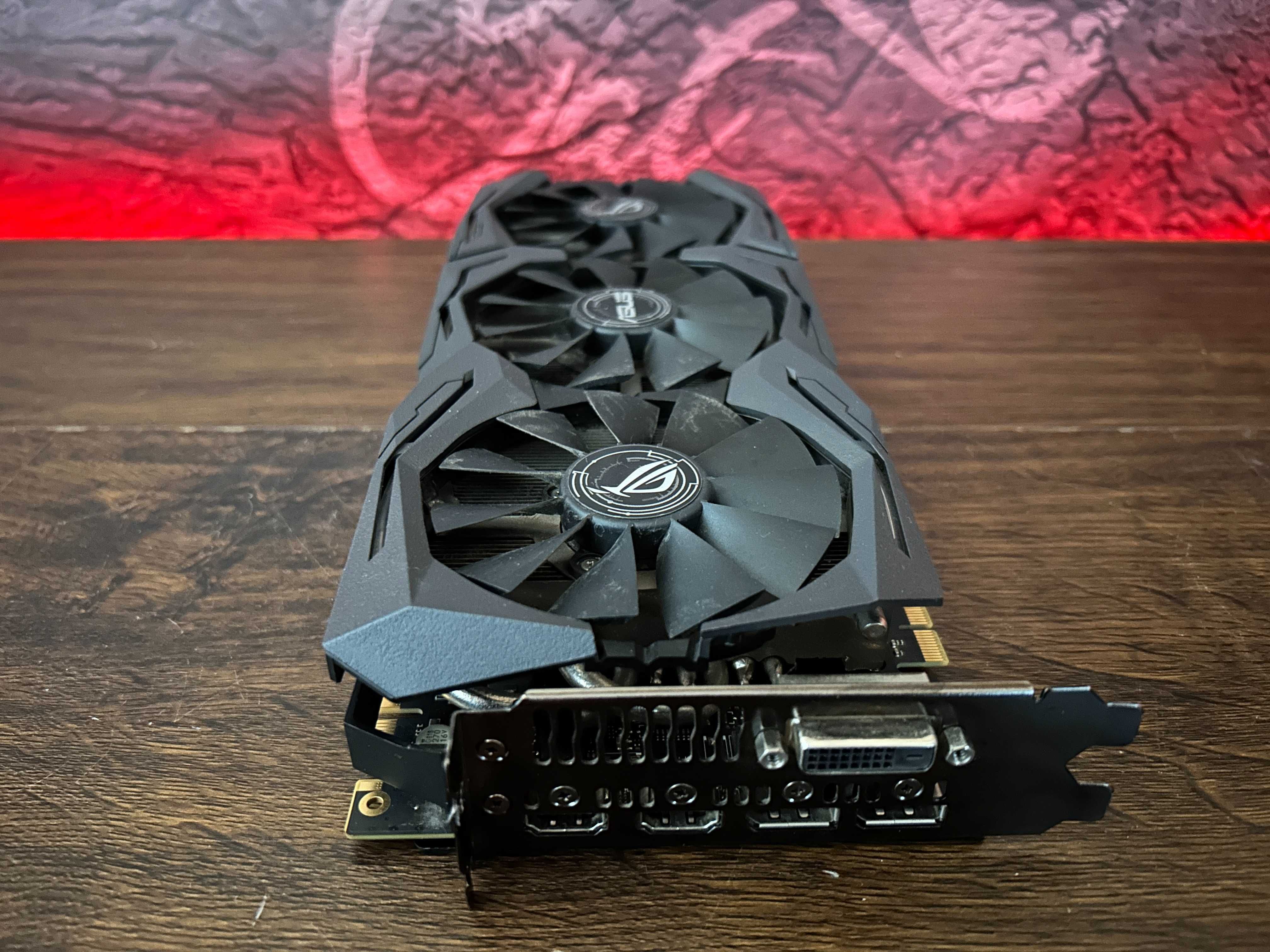 Гарантия! Видеокарта NVIDIA GeForce GTX 1080Ti 11GB ASUS STRIX GDDR5X
