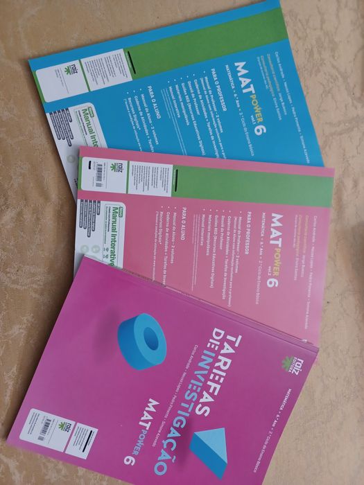 MatPower 6 - Matemática - 6.º ano - versão professor