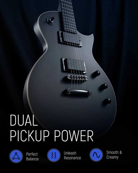 Електрогітара Fesley FLP350 BK (комплект)