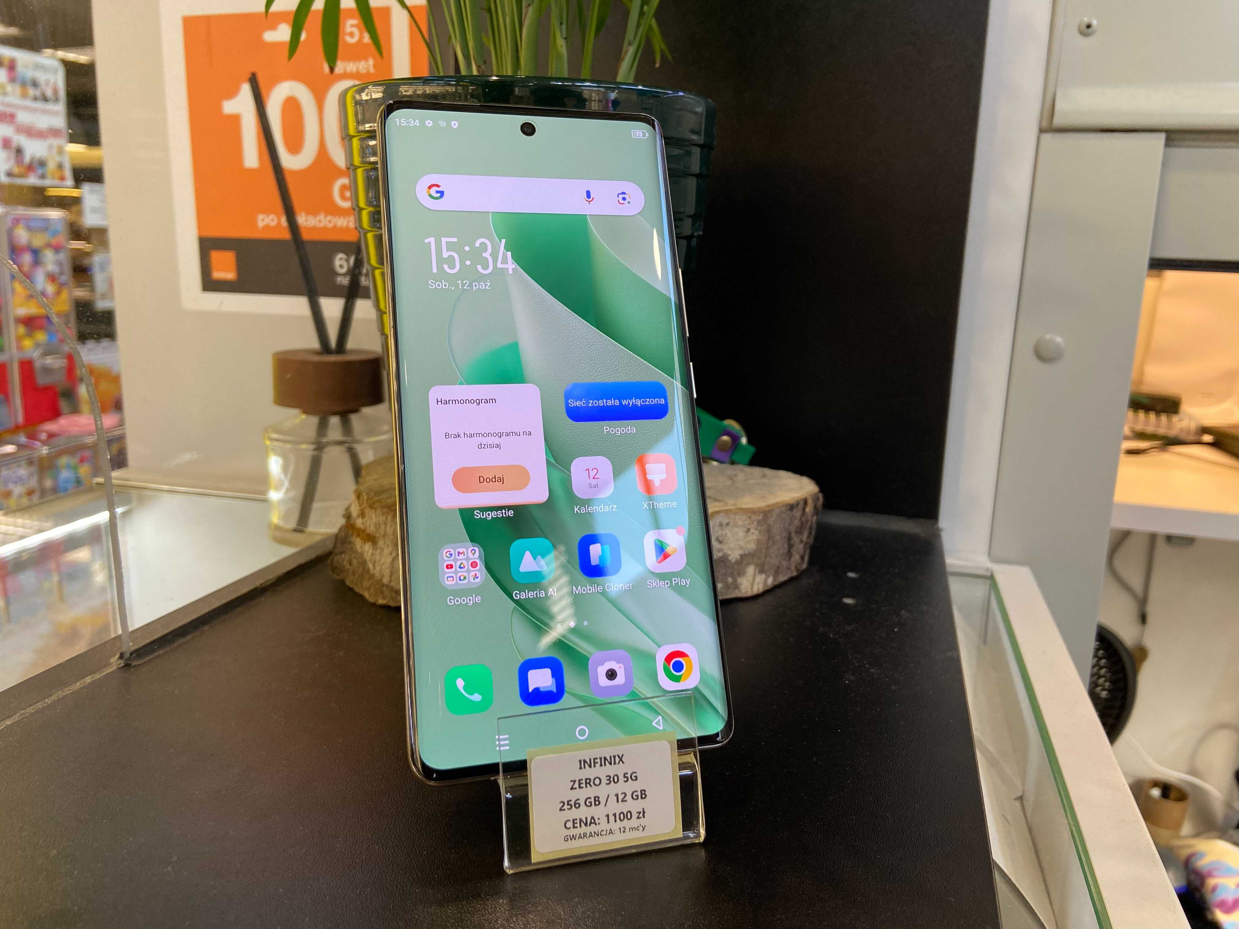 Telefon Infinix Zero 30 5G, 256/12GB, Idealny stan!