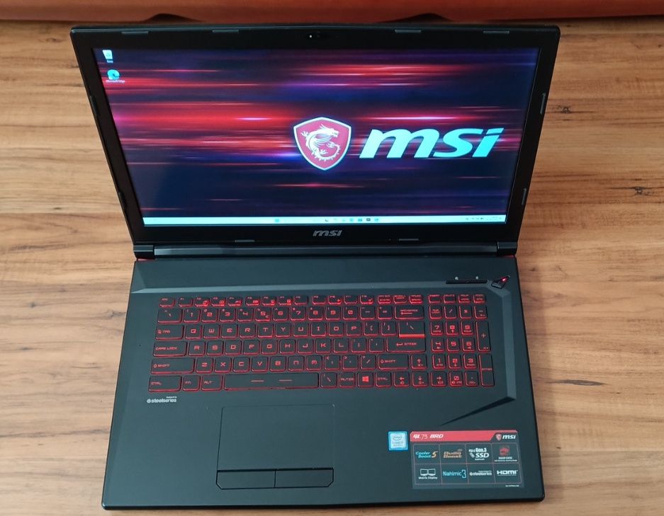 Laptop 17" MSI GL73 8RD