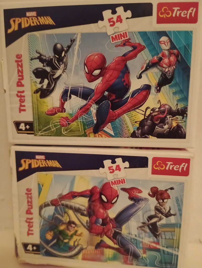 Trefl puzzle Spiderman zestaw Marvel 4+