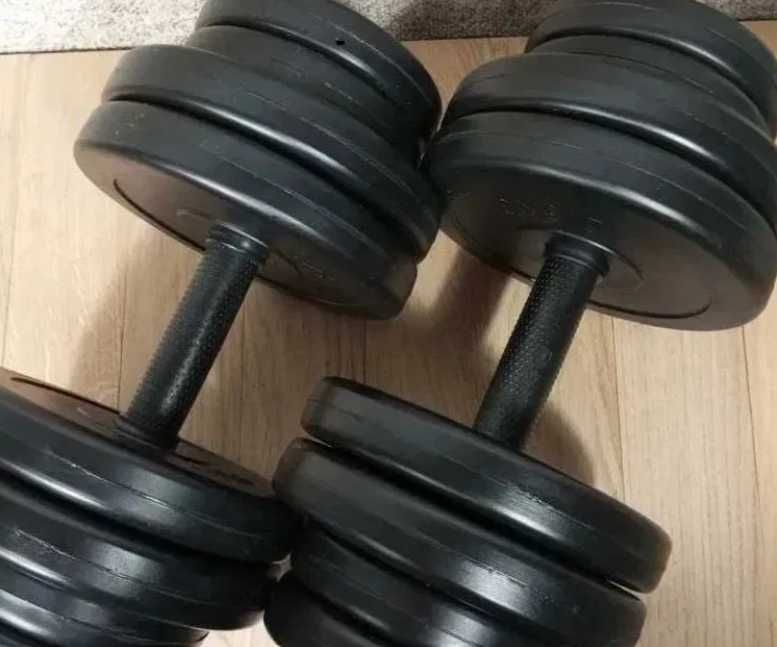 Гантелі розбірні / разборные гантели — композитні, різна вага коплект