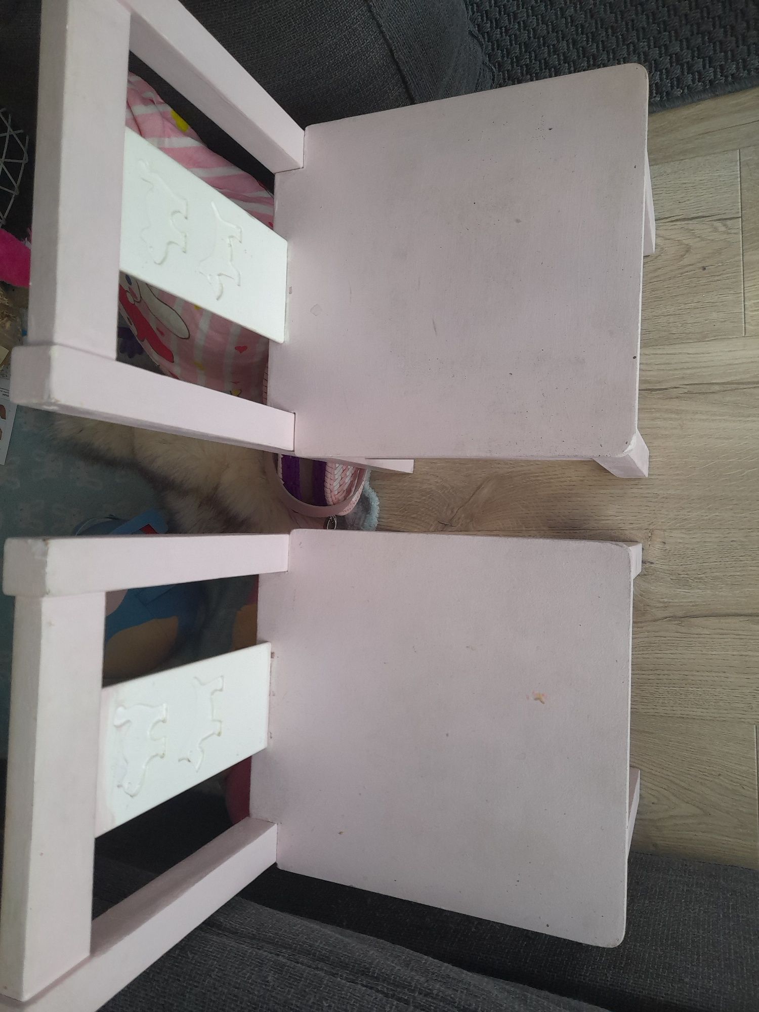 Biurko stolik plus krzesła Sundvik IKEA