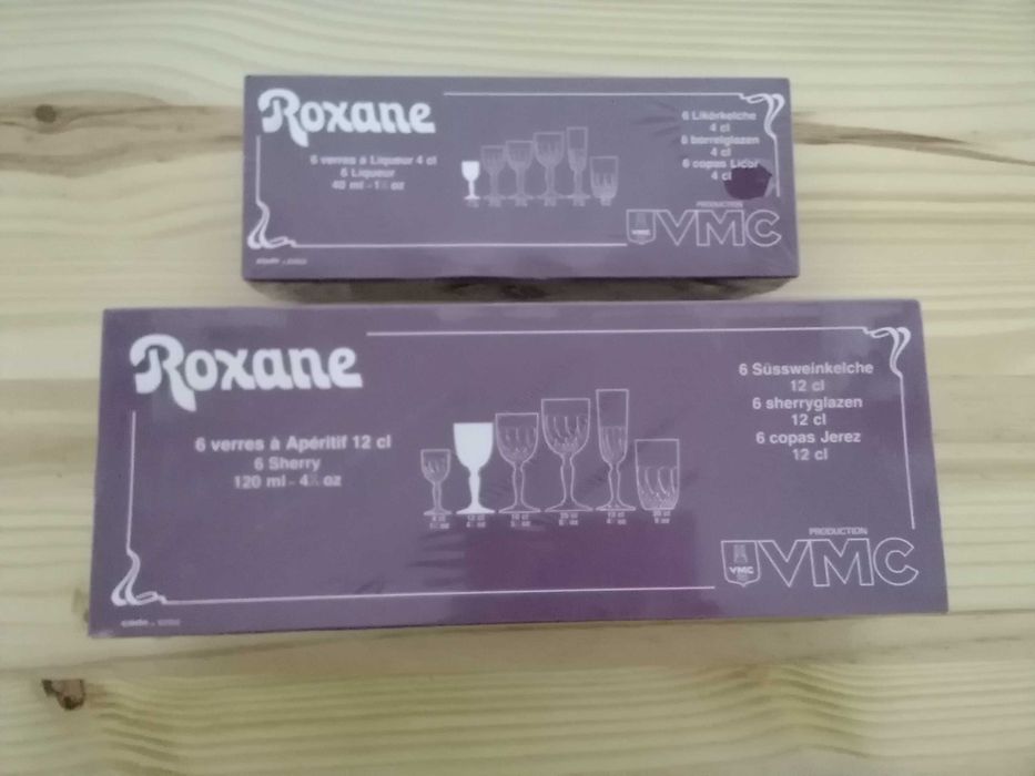 Lote c/ 2x6 Taças / Cálices VMC Roxane - Embalados de Origem por 10€