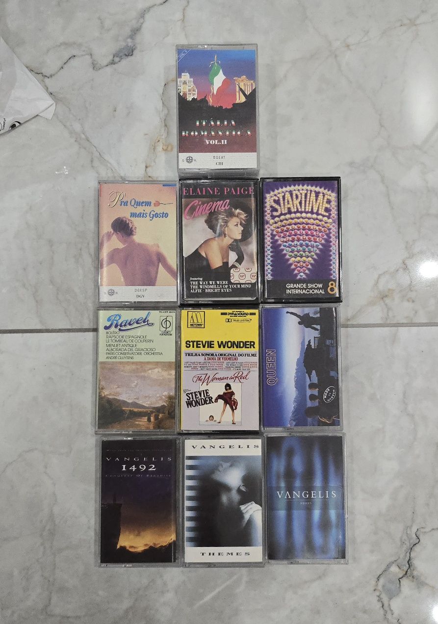 Cassetes de música