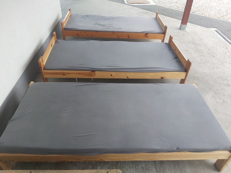 Sz-n dostawa gratis ŁÓŻKO sosnowe ŁÓŻKA drewniane + materac ( 50 zł  )