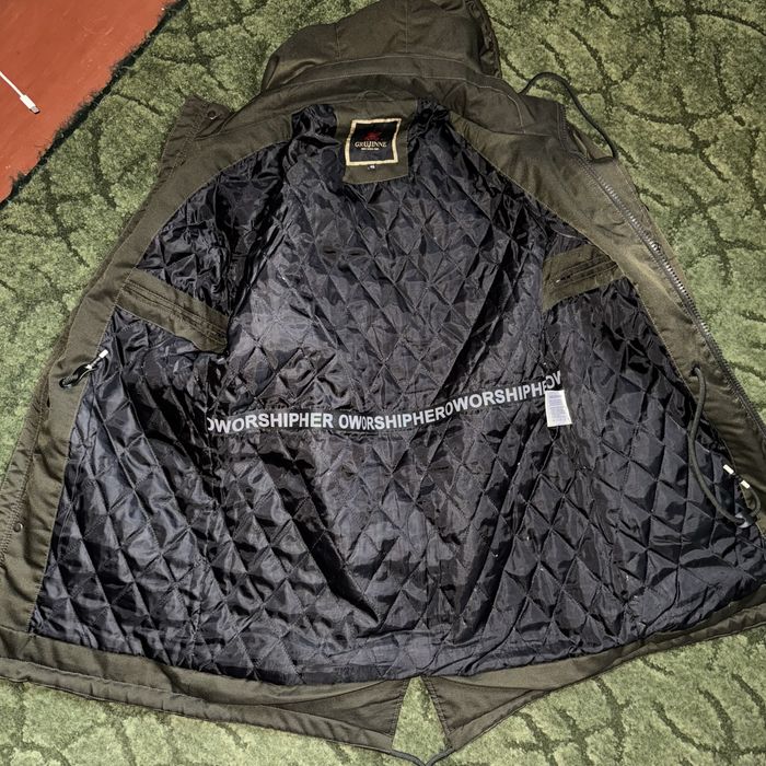 Парка цвета хаки