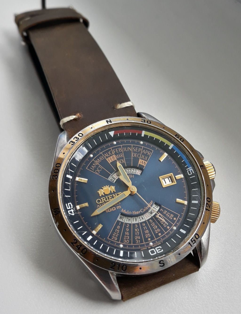 Zegarek Orient Multi Year Calender ,Cesarski,Patelnia, Automatic