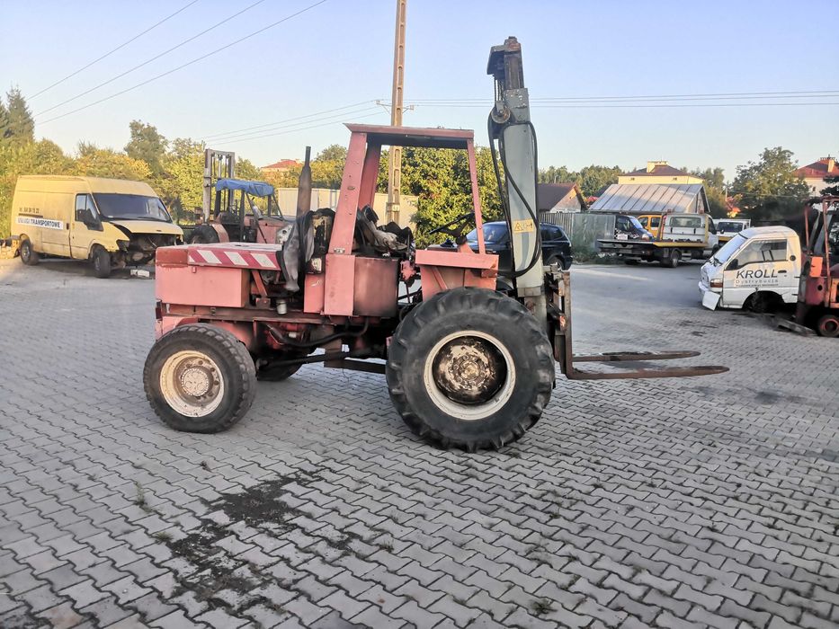 teren. wózek widłowy MANITOU 4x4 widlak sztaplarka udź 3,5t transport