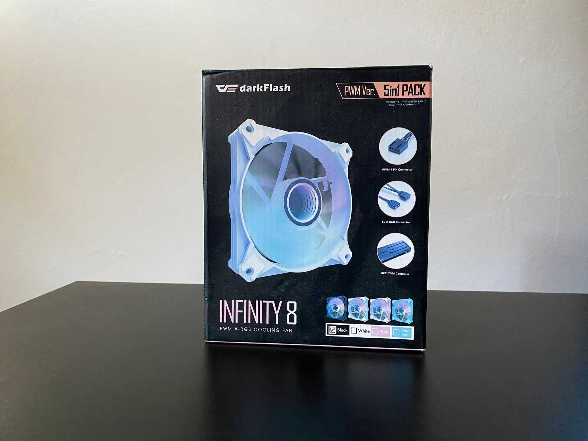 Ventoinhas RGB darkFlash Infinity 5in1