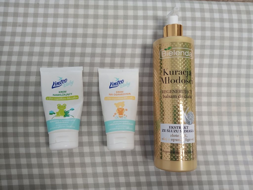 Balsam, krem, Yves Rocher, Linteo Baby, Bielenda-Nowy!