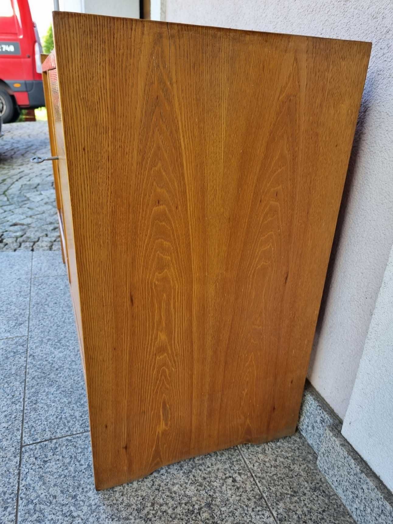Komoda RTV Barek Szafka Design PRL Lata 60 Różański