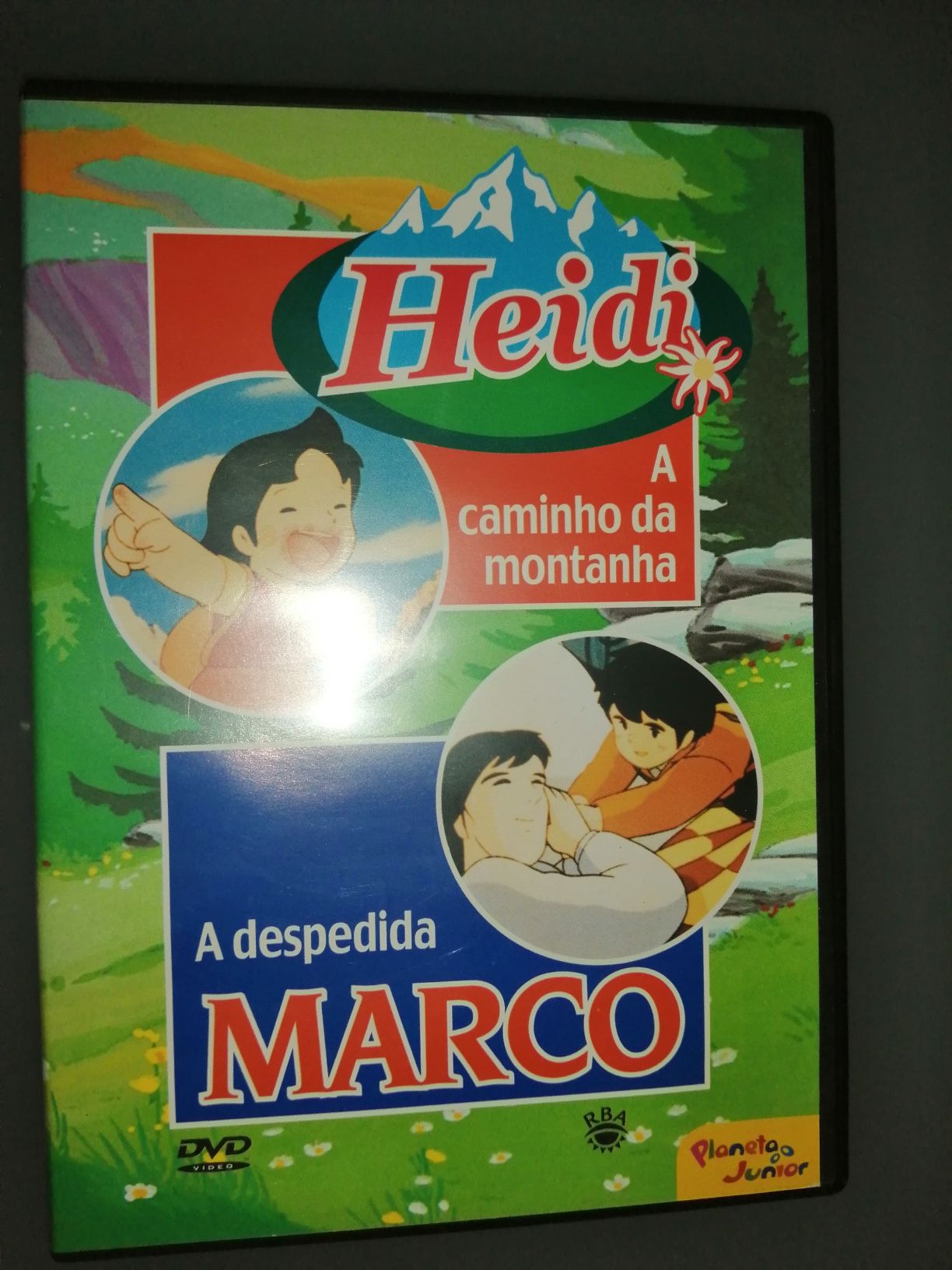 Heidi -  A caminho da Montanha; A Despedida de Marco   DVD