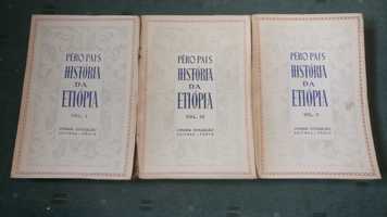 Pêro Pais História da Etópia - 3 volumes
