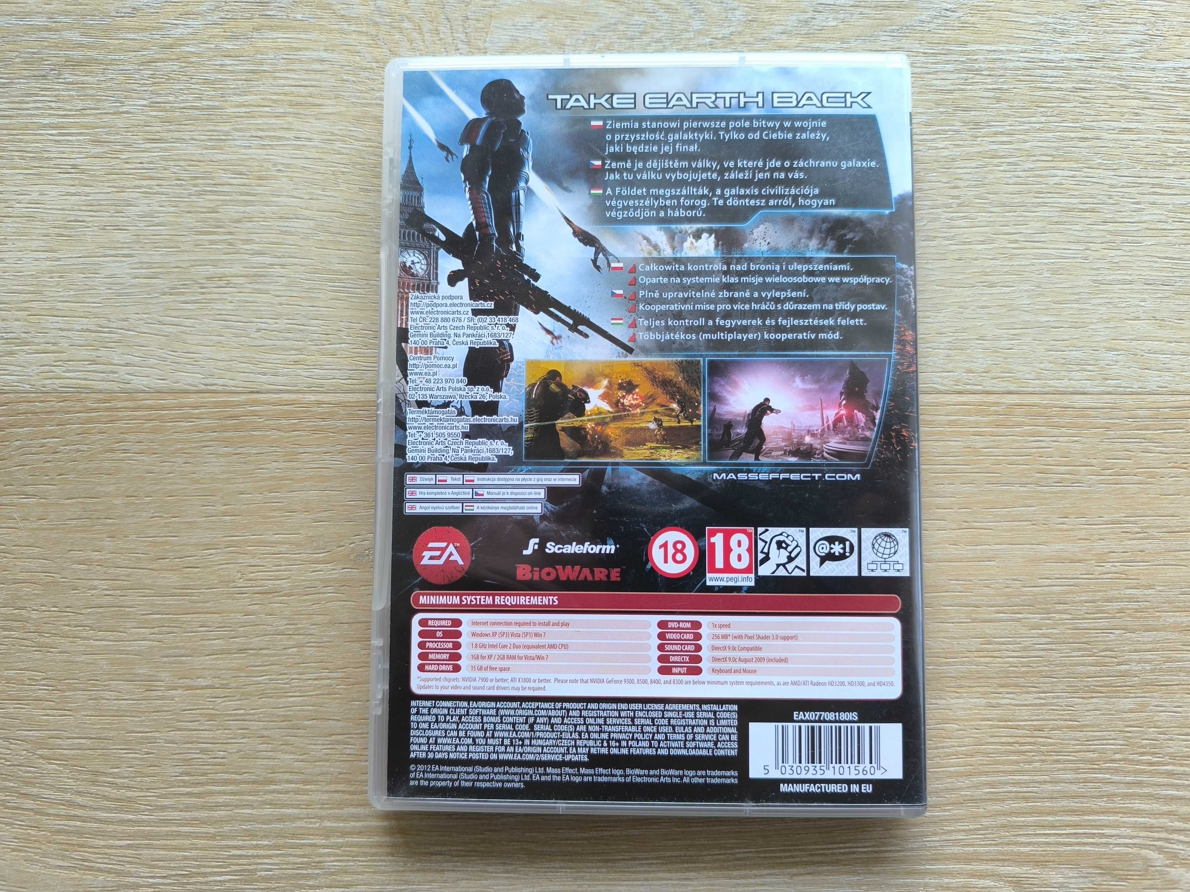 Mass Effect 3 [PC] (POLSKA WERSJA) Polskie Wydanie Premierowe - BOX