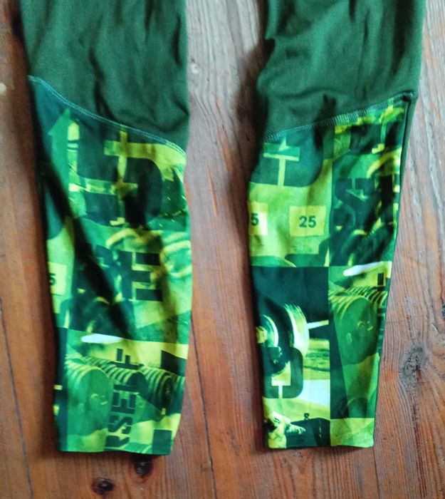 Crivit PRO męskie legginsy treningowe, odblaski, rozm. L