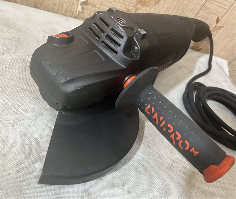 Болгарка → Dnipro-M GL-280 на 2.6 кВт. | ПЛАВНИЙ ПУСК + ГАРАНТІЯ