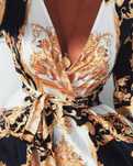 Suknia instagramowa arabska dluga letnia sukienka plażowa boho orient