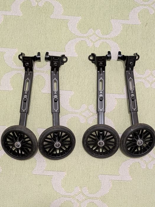 Rodinhas de apoio para a bicicleta ajustáveis