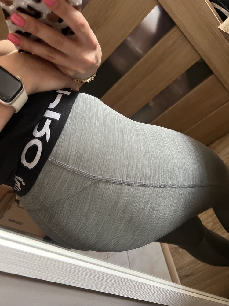 Legginsy sportowe Nike Pro XS szare